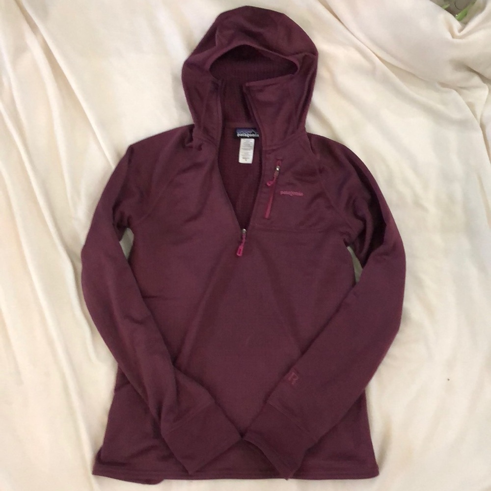 Patagonia hooded fleece pullover